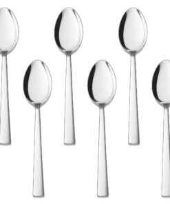 HaWare Kaffeelöffel - Edelstahl Teelöffel und Dessertlöffel Set, Spülmaschinenfest & Hochglanzpoliert, Ideal für Hause/R