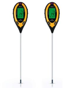 X4-LIFE 4in1 Bodenmessgerät für Zimmerpflanzen - pH Wert, Feuchtigkeit, Licht und Temperatur - Ideal für Pflanzenliebhab