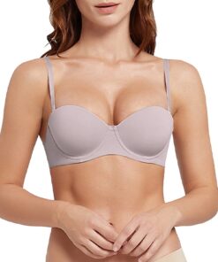 Generic Sport-BH Damen mit gepolstertem Up-Bralette ohne Bügel Starker Halt Generic nahtloser Soft-Cup-Sport-BH für Dame