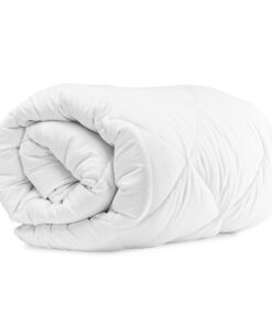 Komfortec Antiallergische Warme Ganzjahresdecke 300gsm, 155x220 cm, Weiß | Komfortec Antiallergische Bettdecke 155x220