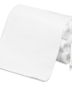 ZOLLNER 10er Set Waschlappen für Babys 17×22 cm – Baumwolle, besonders weich & hautfreundlich, OEKO‑TEX, waschbar bis 95