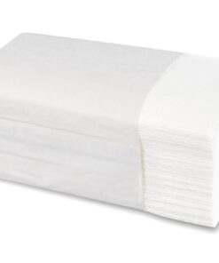 000 Blatt.zz Falzwei-Lagig Papierhandtücher 24 x 21 cm - weiß für Haus und Garten