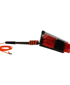 Genius Telescopic Hydrocleaner Reinigungsbürste Set 6-TLG. | Teleskopstange mit 7 Meter Reichweite für Glas, Dächer, Aut
