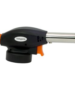 Piezo-Zündung Gasbrenner 1kW - Lötbrenner für Küchen und Camping Lötlampe gas Küchenbrenner Flame Gun gas burner Küchenf