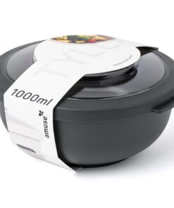 Amuse Tylla Frischhaltedosen 1000ml BPA-frei für Meal Prep & Snacks I Spülmaschinengeeignete Vorratsdosen für Kinder & E