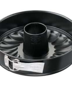 Dr. Oetker Classic Springform mit Flach- und Rohrboden - Top-Qualität aus Stahlblech - Hitzebeständigkeit bis 230°C - De
