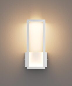 Klighten LED Innenwandlampe 12W 900LM moderne Ecklampe für Schlafzimmer und Wohnzimmer, warmes weißes Licht 3000K, 27cm