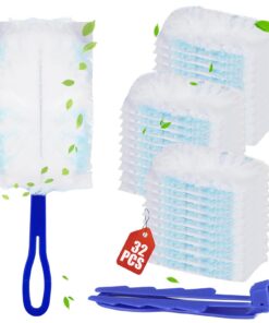 30 Stück Staubmagnet Nachfüllpack Tücher für Swiffer - Tierhaare Gegen Staub Schmutz - Hausfrauen & Reiniger für Wohnzim