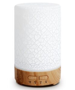 Romon 150ML Ultraschall Ätherische Öle Diffusor Elektrisch mit LED für Wohnung und Büro
