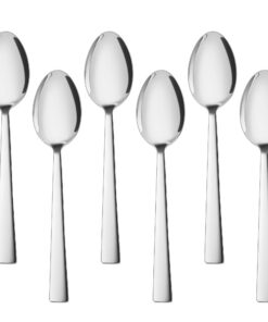 HaWare Esslöffel, Edelstahl Suppenlöffel 6er Set, Hochglanzpoliert für Zuhause und Restaurant