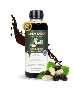 Anadoa Maulbeeren Melasse | Dut Pekmezi – 100 % natürlicher Sirup | Ohne Zuckerzusatz, glutenfrei & traditionell eingeko