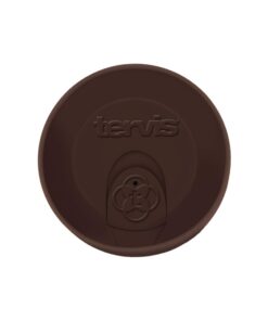Tervis Tumbler Brown Big T Reisedeckel + Thermoschutz + Outdooraktivitäten + Warmhaltefunktion + 400ml +Outdoor-Becher