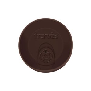 Tervis Tumbler Brown Big T Reisedeckel + Thermoschutz + Outdooraktivitäten + Warmhaltefunktion + 400ml +Outdoor-Becher