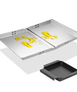 Fettwanne für Dyna-Glo 4/5-Brenner, verstellbares Abtropfblech, Ersatzteil für Expert Grill, Kenmore, BHG und more, 61-7