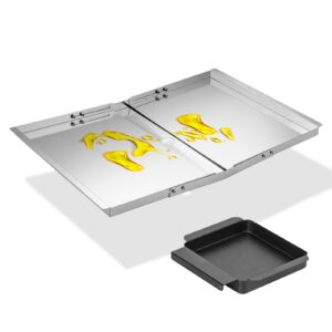 Fettwanne für Dyna-Glo 4/5-Brenner, verstellbares Abtropfblech, Ersatzteil für Expert Grill, Kenmore, BHG und more, 61-7