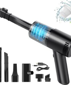 FSZBWL Akku Handstaubsauger 15000Pa, für Haus und Auto, leicht und tragbar, Auto-Staubsauger mit 4000mAh Akku