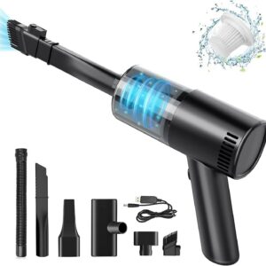 FSZBWL Akku Handstaubsauger 15000Pa, für Haus und Auto, leicht und tragbar, Auto-Staubsauger mit 4000mAh Akku