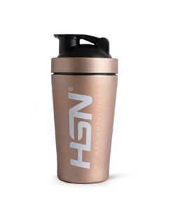 HSN Shaker We Are Nutrition! Edelstahl | Kupfer metallic | Einfach reinigen, Anti-Fog-Verschluss, optimales Mischsystem