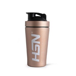 HSN Shaker We Are Nutrition! Edelstahl | Kupfer metallic | Einfach reinigen, Anti-Fog-Verschluss, optimales Mischsystem