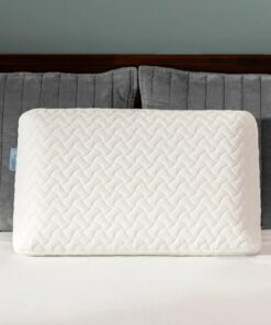 Memory Foam Orthopädisches Nackenstützkissen - Hochdichtes Material lindert Nackendruck - Ergonomisch mit waschbarem Bez
