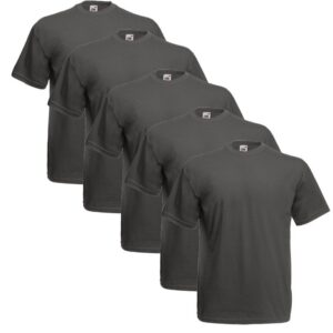 Fruit of the Loom Herren T-ShirtComfortabel Unisex Modelnamezbekendrähtige Größe L