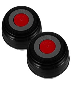TOYZFRIENDY Isolierflaschenverschluss Ersatz für Thermoskanne Schwarz Kompatibel mit 500-1200 ml