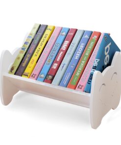 Fuikupe Kinder-Bücherregal white Bücherorganizer für Zimmer