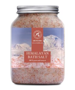 Himalaya Salz Rosa - Stressabbau & Guter Schlaf - 1300g Kristallsalz Badenzeug