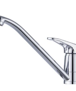 Kelleria Küchenarmatur 360° Drehbar Hochdruck Wasserhahn für Küche, chromfarben mit einfacher Montage und 50CM Schlauch