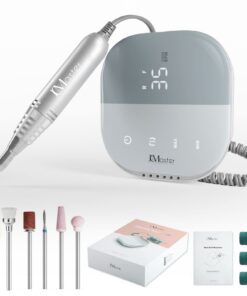 JCMASTER® TouchPro+ Nagelfräser Premium Set Für Professionelle Fußpflege - inkl. 6x Bits & 3 Schleifband | 35000 U/min |