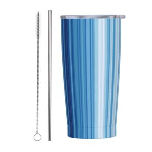 ANGYANG Warmende Stripes Vacuum-Reisebecher 20 Oz für Kaffeeungsprofi in Bewegung Edelstahl Tupperdose