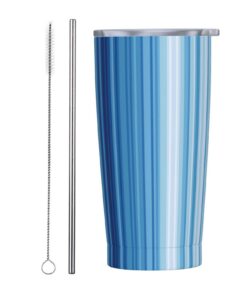 ANGYANG Warmende Stripes Vacuum-Reisebecher 20 Oz für Kaffeeungsprofi in Bewegung Edelstahl Tupperdose