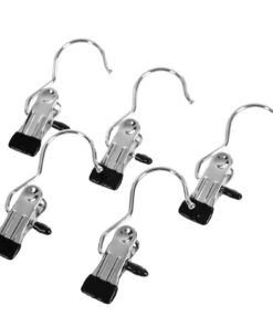 SONGMICS Stiefelaufhängung Metall CRI001-50 für Stiefel, stücher, Schals, Hosen und Mützen - Antirutsch, 50 Stück, 4,5 x