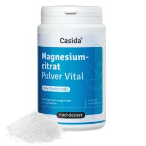Magnesiumcitrat Pulver Vital - reines Magnesiumcitrat - Für Athleten - Nach Intensiver Trainingseinheit - Hoher Magnesiu