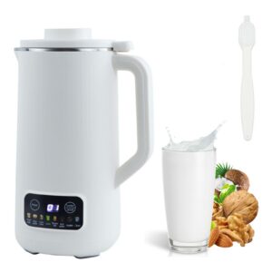 GAESHOW Sojamilch Maschine, Edelstahl Klinge, Hausgemachte Milchbereiter für Sojabohnen (600 ml)