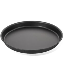 Zenker Pizzablech rund für professionellePizza-Bakerei – hitzebeständig bis 230°C, 245 x 245 x 25 mm, 5 Jahre Hersteller