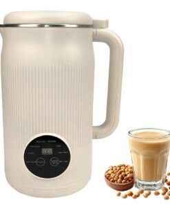 Hausgemachte Sojamilch mit Automatischer Mandelmilchmaschine 1200ml | Sojamilchproduzent: Automatische Nussmilchmaschin