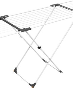 Vileda Surprise Wäscheständer, Stahl, für Familien, imieur, praktisch, 62 x 1|5 x 133 cm - reliable Wäscheständer | Vil