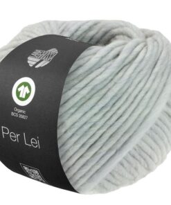 LANA GROSSA Per Lei GOTS - Klassisches Merino-Dochtgarn, 100% Schürwolle | Handstrickgarn | 50g Wolle zum Stricken & Häk