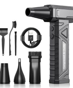 Elektrische Staubgebläse Druckluftspray for PC Reinigung - Electric Air Duster 200000 RPM, 4-Gang Einstellbare Mini-Gebl