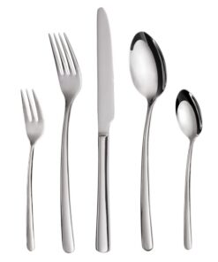 GRÄWE Tafelbesteck 10-tlg Edelstahl Serie SYLT für Essen bei Formalen Anlässen：<br> GRÄWE Tafelbesteck 10-tlg Edelstahl