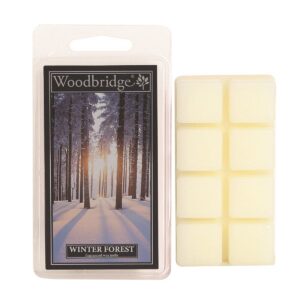 Woodbridge Winter Forest Duftwachs 8 Stück | Raumduft für Aromatherapie | 8h Brenndauer je Melt (68g) Woodbridge Winte