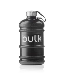 SEO optimierter Produkttitel: Sport Trinkflasche Bulk Half Gallon, Metallisches Schwarz, |2 Liter - Durcharbeitet und la