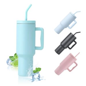 GOOFIT Hellblau Doppelwandige Vakuumverpackte 40 oz Tumbler Wiederverwendbare Isolierte Edelstahl-Tasse Autotasse Reiseb
