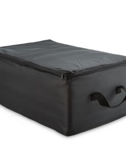 Achilles Thermotasche Kühltasche Schwarz, faltbar, Kühlbox zum warmhalten von Essen, 57x37x25cm, Kühlfunktion