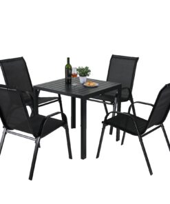 LIFERUN Gartenmöbel Set alle Jahreszeiten, Terrassen- und Gartenmöbel, hochwertiges Balkonmöbel Set
