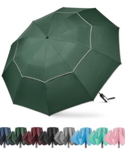 G4Free 54/62 Inch Großer Taschenschirm & Golfschirm Global Recycled Standard G4Free 54/62 Inch Doppelter Baldachin Autom