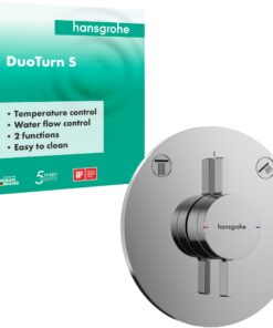 Hansgrohe DuoTurn S Duscharmatur-Chrom für 2 Verbraucher mit Mischbatterie und Einhebelmischer