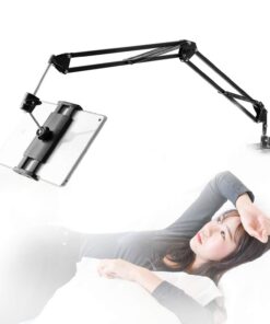 Tablet-Ständer für Bett - Halterung 360° drehbarer Ständerhalter füriPad und andere Geräte | Stabile Tablet-Ständer für