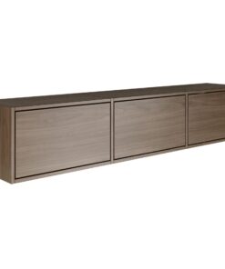 Selsey TV Lowboard - Moderne Fernseher Kommode für Wohnzimmer mit Klappen und Wandmontage 150 x 30 x 30 cm